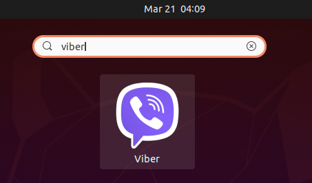 Launch Viber